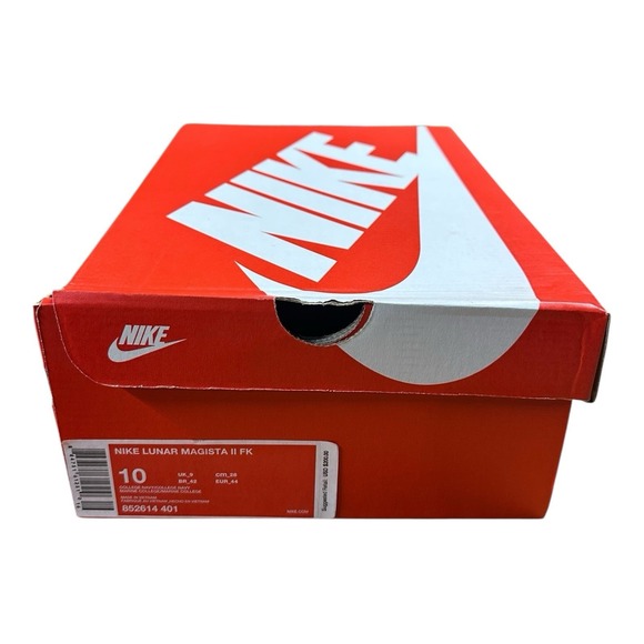Nike Lunar Magista II Flyknit‎ FK Shoes Mens 10 College Navy Sneakers 852614-401 - Picture 11 of 15